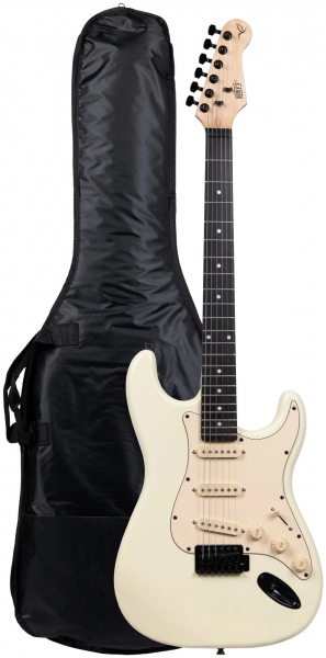 E-Gitarre Henry's Jr Bird II ST1-NJR Dove - White