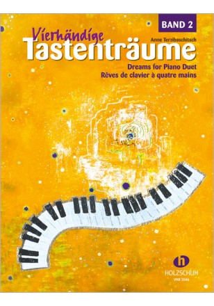Spielbuch für Klavier Vierhändige Tastenträume 2