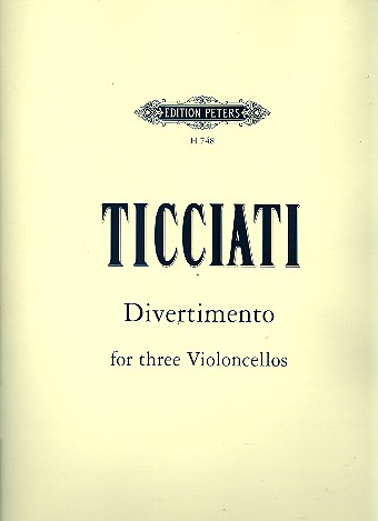 Divertimento für 3 Violoncelli