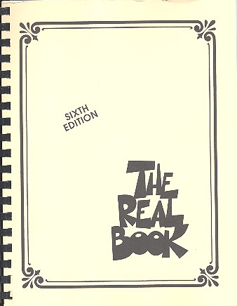 Sammelband für C-Instrumente The Real Book 1 - 6th Edition