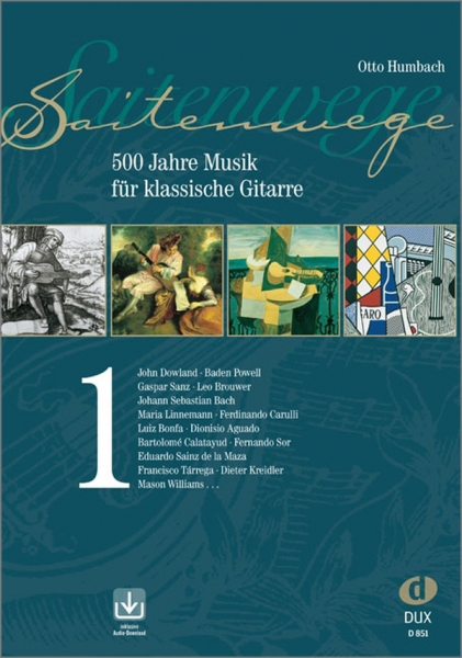 Saitenwege Band 1 (+Online Audio) 500 Jahre Musik für