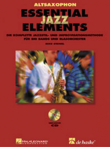Essential Jazz Elements (+2 CD&#039;s): für Blasorchester