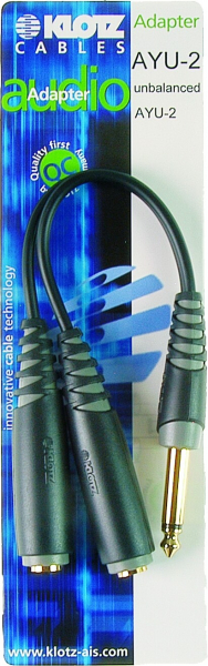 Y-Adapter Klotz AYU-2