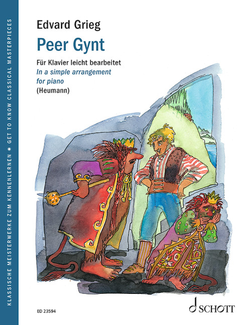 Schott Music Gmbh & Co.kg Spielbuch Für Klavier Peer Gynt