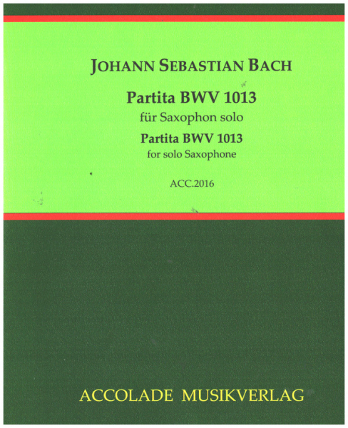 Partita BWV 1013 für Saxophon solo