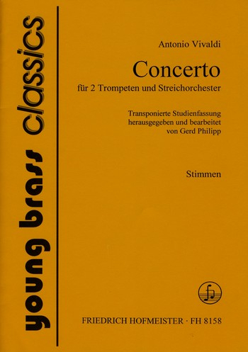 Concerto für 2 Trompeten und Streichorchester