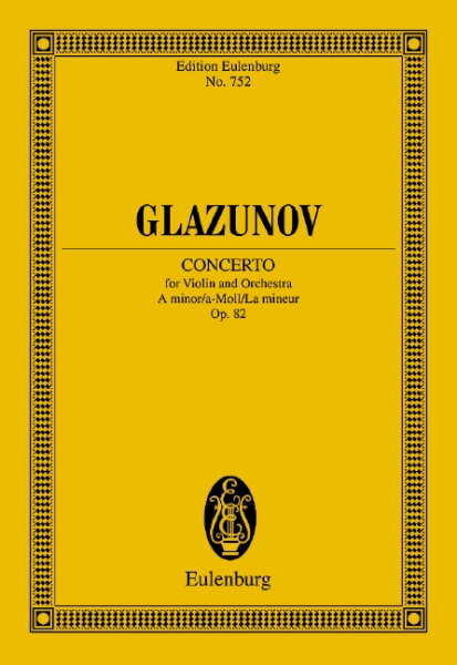 Konzert a-Moll op.82 für Violine und Orchester