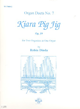 Kiara Pig Jig op.19 for organ 4 hands