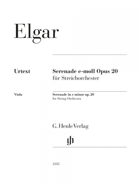 Serenade e-moll op. 20 für Streichorchester