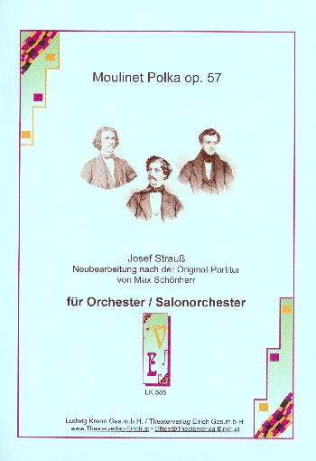 Moulinet-Polka: für Salonorchester große Besetzung