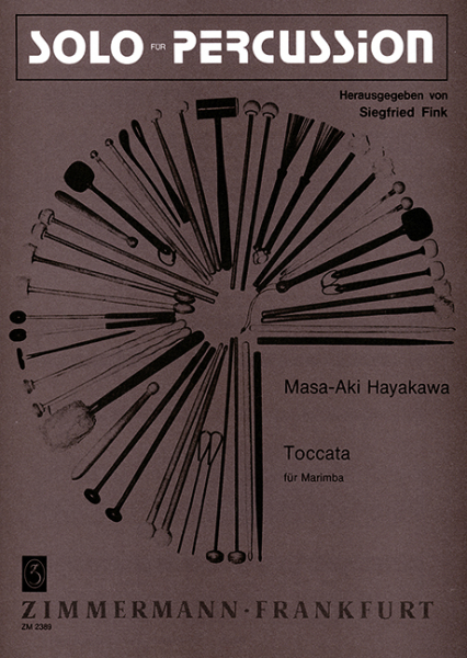 Toccata für Marimba Solo for percussion