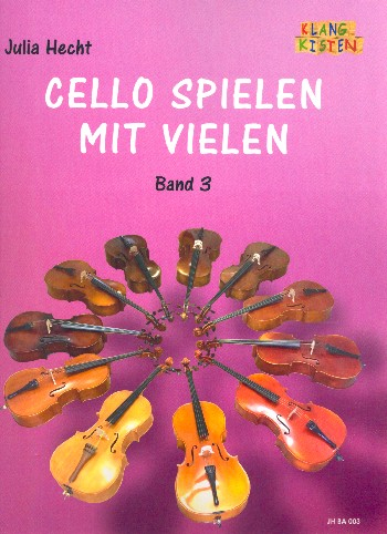 Cello spielen mit vielen Band 3 für 4 Violoncelli