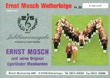 Ernst Mosch Welterfolge Band 25 für Blasorchester