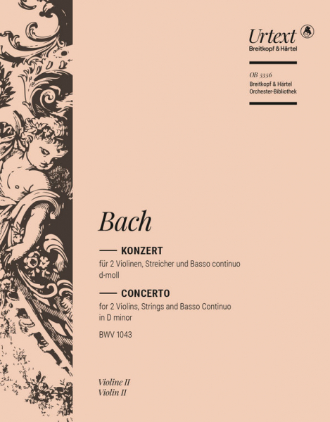 Konzert d-Moll BWV1043 für 2 Violinen, Streicher und Bc