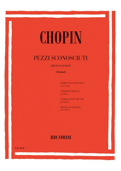 Pezzi sconosciuti per pianoforte