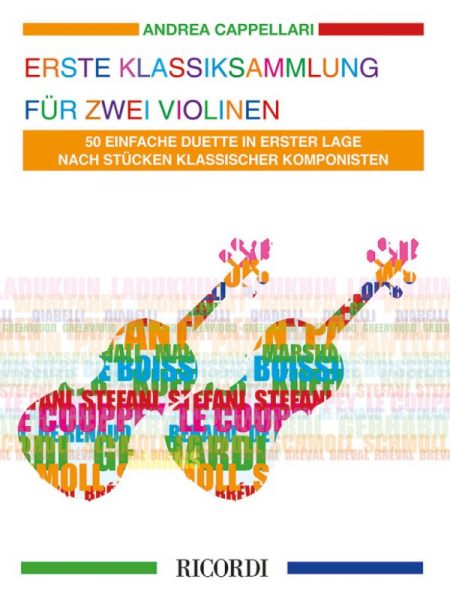 Spielpartitur Erste Klassiksammlung für zwei Violinen