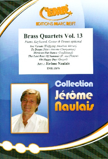 Brass Quartets Band 13 für 4 Blechbläser (Ensemble) (Klavier, Gitarre und Percussion ad lib)