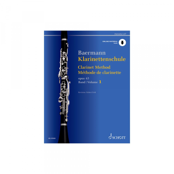 Schule für Klarinette Klarinettenschule op.63 Band 1