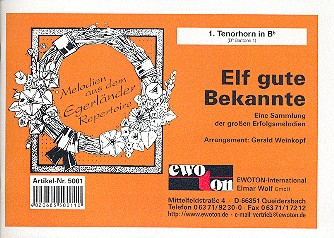 Mosch Welterfolge Band 6 - 11 gute Bekannte: für Blasorchester