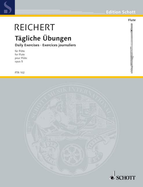 Schott Music Gmbh & Co.kg Übungsbuch Für Flöte Tägliche Übungen