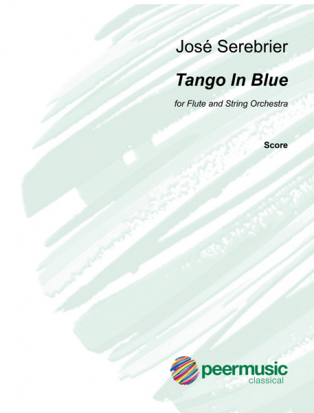 Tango in Blue for flute and string orchestra