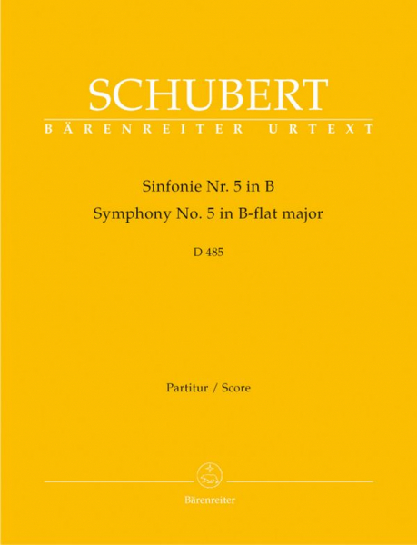 Sinfonie B-Dur Nr.5 D485 für Orchester