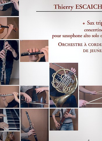 Sax Trip (+CD) pour saxophone alto et orchestre à cordes (de jeunes)