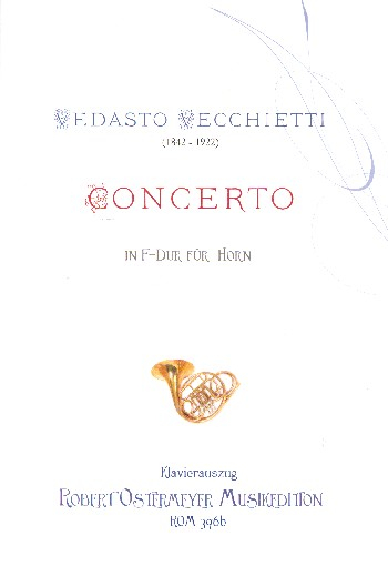 Konzert F-Dur für Horn und Orchester für Horn und Klavier