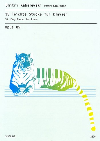 35 leichte Stücke op.89 für Klavier