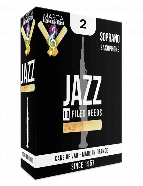 B-Sopran-Saxophon-Blatt Marca Jazz Filed 2