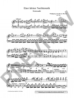 Vorschau: Solostück für Klavier Vorschau: Solostück für Klavier Eine kleine Nachtmusik G-Dur KV 525