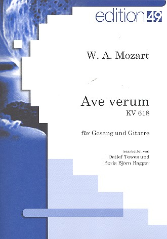 Ave verum KV618 für Gesang und Gitarre