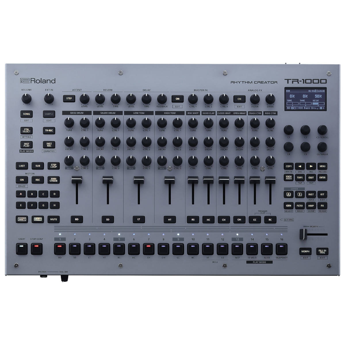 Roland TR-1000, Synthesizer, Schwarz - Bild 2