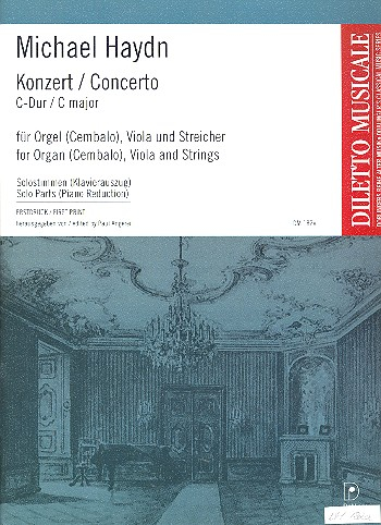 Konzert C-Dur für Orgel (Cembalo), Viola und Streicher