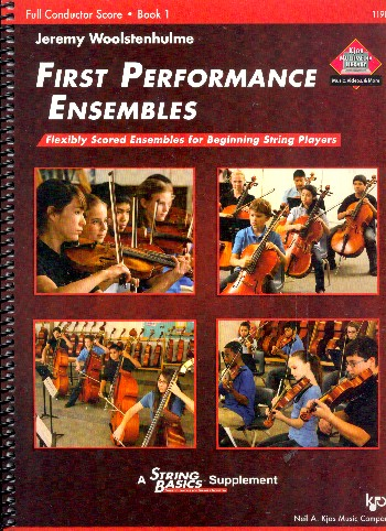 First Performance Ensembles Book 1 for string orchestra
