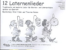 12 Laternenlieder für 4-stimmiges Bläser-Ensemble