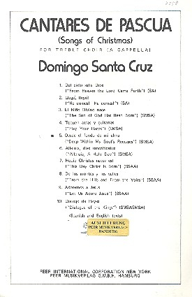 Desde el fondo de mi alma for female chorus a cappella