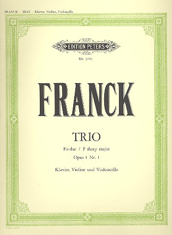 Trio 1 fis-moll op 1/1