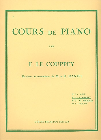 Cours de piano vol.2 Alphabet