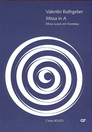 Missa suavis est dominums op.1,3 für Soli, gem Chor und Orchester,