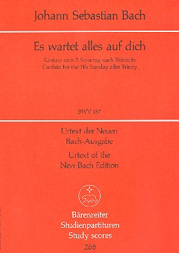 Es wartet alles auf dich Kantate Nr.187 BWV187