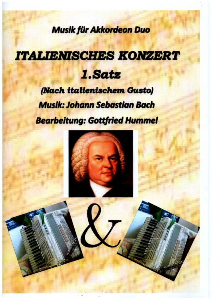 Italienisches Konzert 1. Satz BWV971 für 2 Akkordeons
