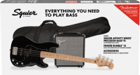 Vorschau: E-Bass Starterset Fender Vorschau: E-Bass Starterset Fender Squier PJ Bass Pack - BLK