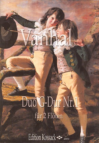 Duo G-Dur Nr.1 für 2 Flöten