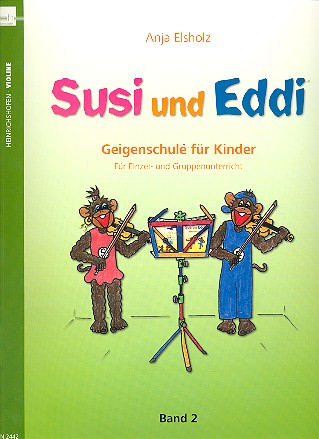 Heinrichshofen Verlag Gmbh & Co. Kg Schule Für Violine Susi Und Eddi 2 - Geigenschule Für Kinder