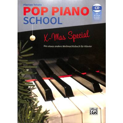 Weihnachtsliederbuch Pop piano school - X-mas special