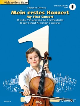 Spielband für Cello Mein erstes Konzert