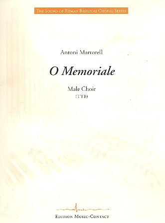 O Memoriale für Männerchor a cappella
