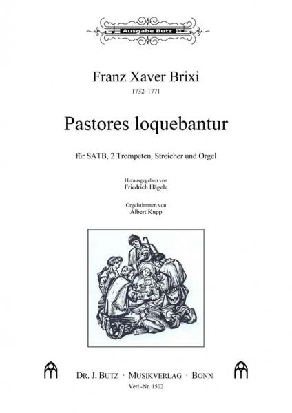 Pastores loquebantur für gem Chor, 2 Trompeten, Streicher und Orgel