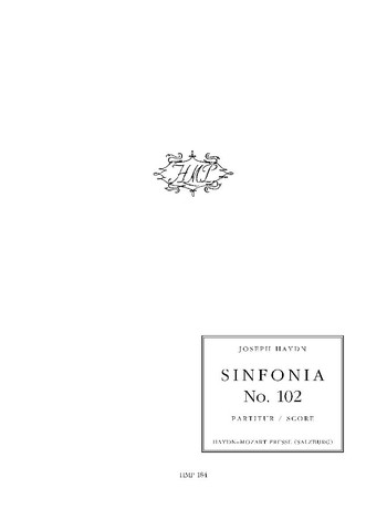 Sinfonie B-Dur Nr.102 Hob.I:102 für Orchester